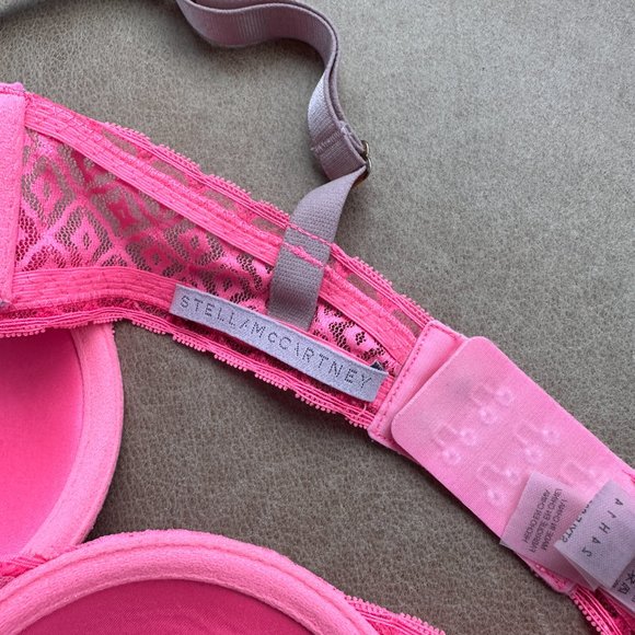 🌸 Stella McCartney Pink Lace Bra | Size 32B | Like-New 🌸 - Picture 4 of 6